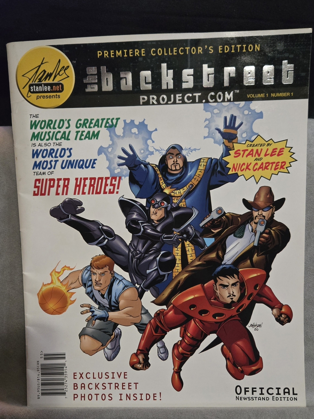 The Backstreet Project Premiere Collectors Edition # 1 Comic Book Stan Lee
